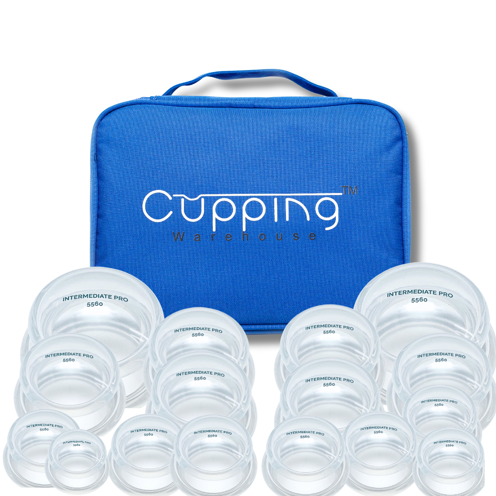 Supreme Intermediate PRO 5560- Beginner Soft Silicone Cupping Therapy Cups