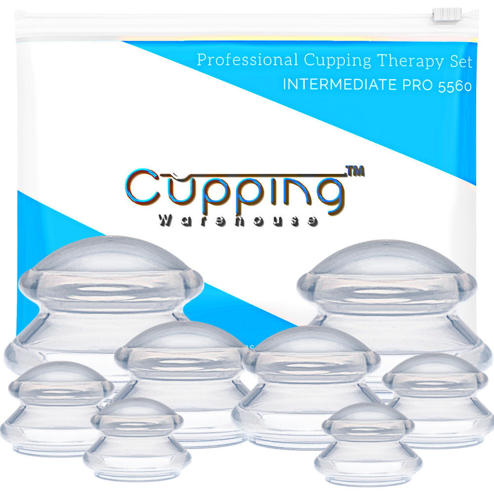 Cupping Warehouse Supreme 8 DEEP PRO 6065 Sturdy Harder Rigid Cups for  Advanced Treatments - Professional Cupping Therapy Sets Chinese Silicone