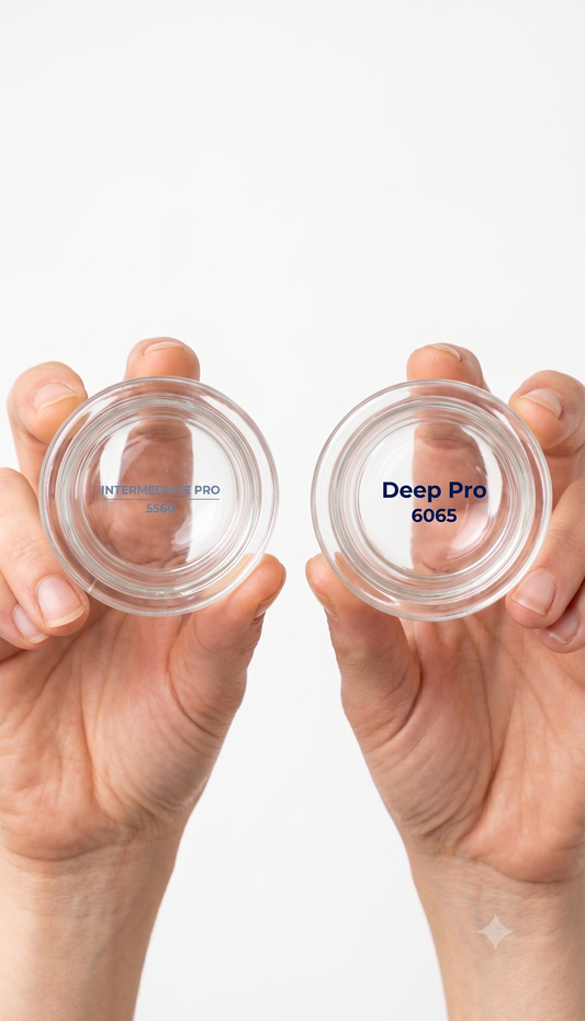 Beginner vs. Deep-Tissue Cupping: Which Cups Should You Buy? (5560 vs 6065)