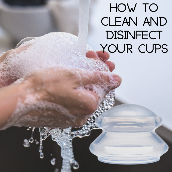 HOW TO DISINFECT & CLEAN YOUR CUPS