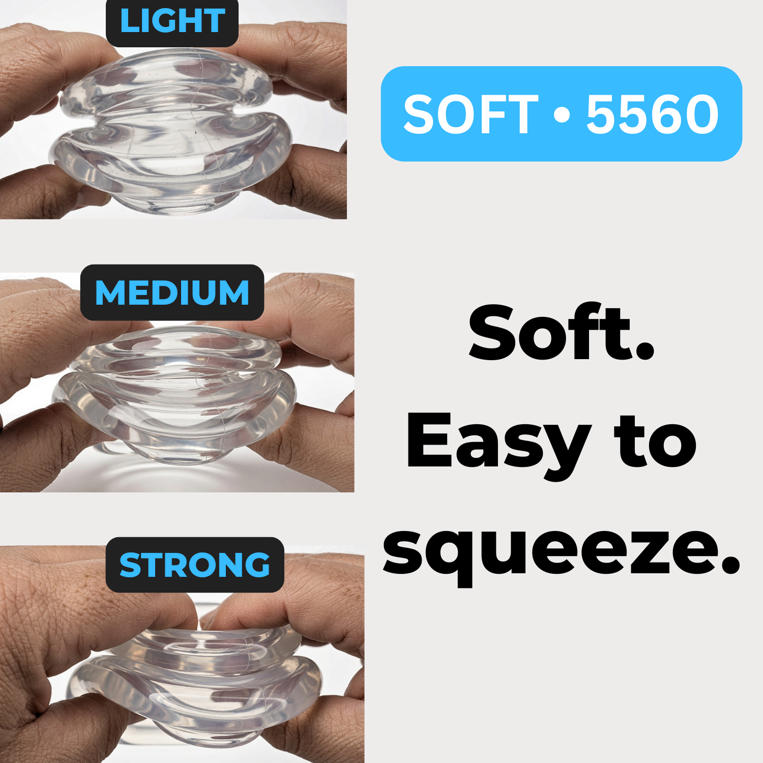 Supreme 4 Intermediate Pro 5560 — (4 Sizes: S, M, L, XL)Soft, Easy-Squeeze Silicone Cupping Set for Beginners & Self-Care