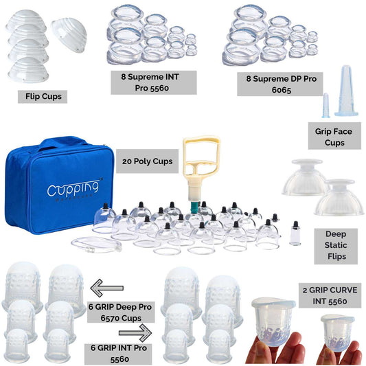 Complete Professional Cupping Kit - USA ONLY