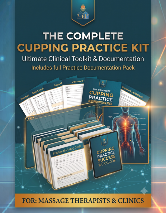 Cupping Practice Kit — Clinical Forms, Business Templates & Marketing Playbook (Digital Product)