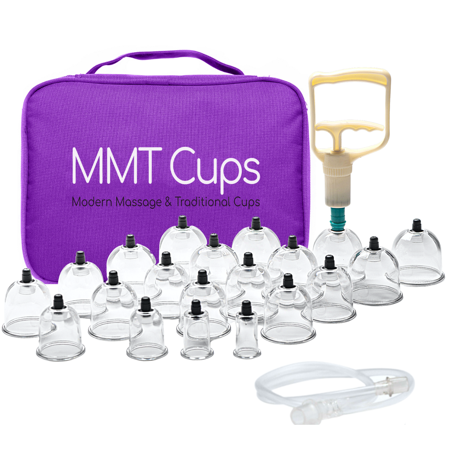 MMT POLY CUPS™ Pump Gun Cupping Set