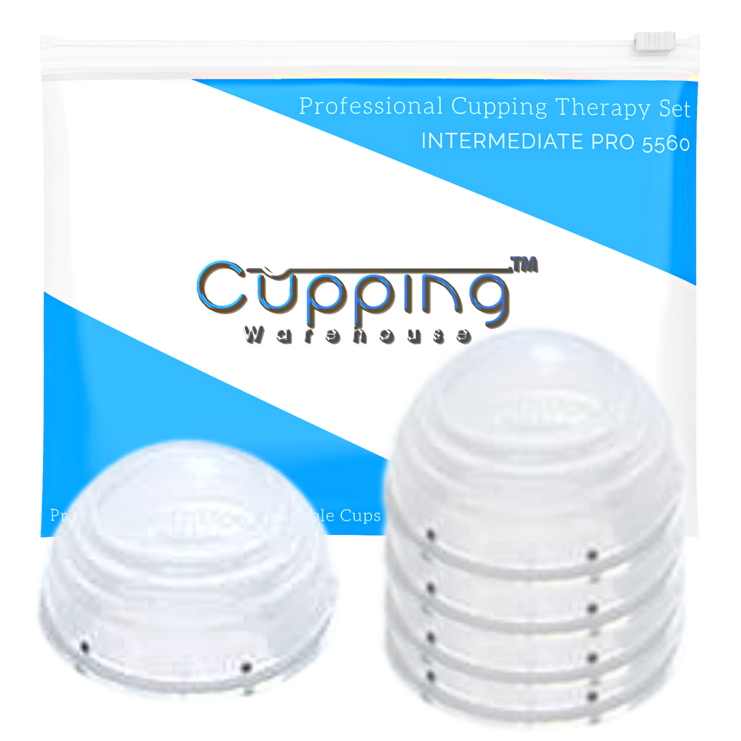 Cupping Warehouse (-) Ion Pain Relief 5 Cupping Therapy Body Cups