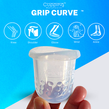 Load image into Gallery viewer, GRIP Curve™  Joint Cups for Dynamic and Light Static Cupping
