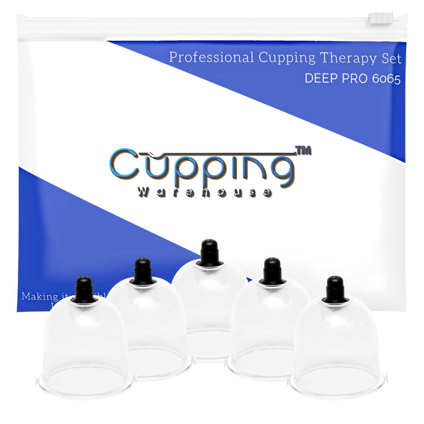 POLY CUPS™ Pump Gun Cupping Set