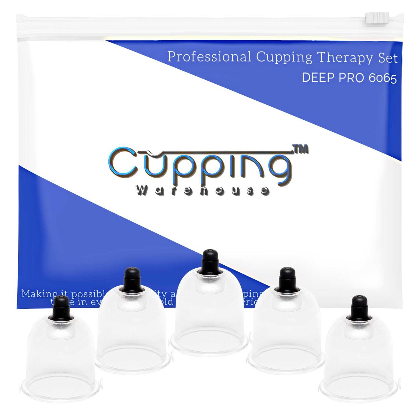 POLY CUPS™ Pump Gun Cupping Set