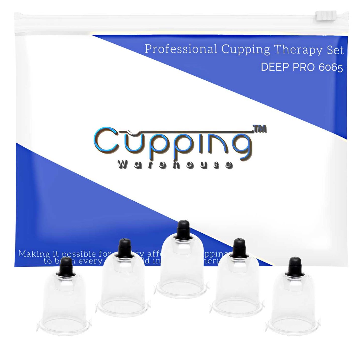 POLY CUPS™ Pump Gun Cupping Set