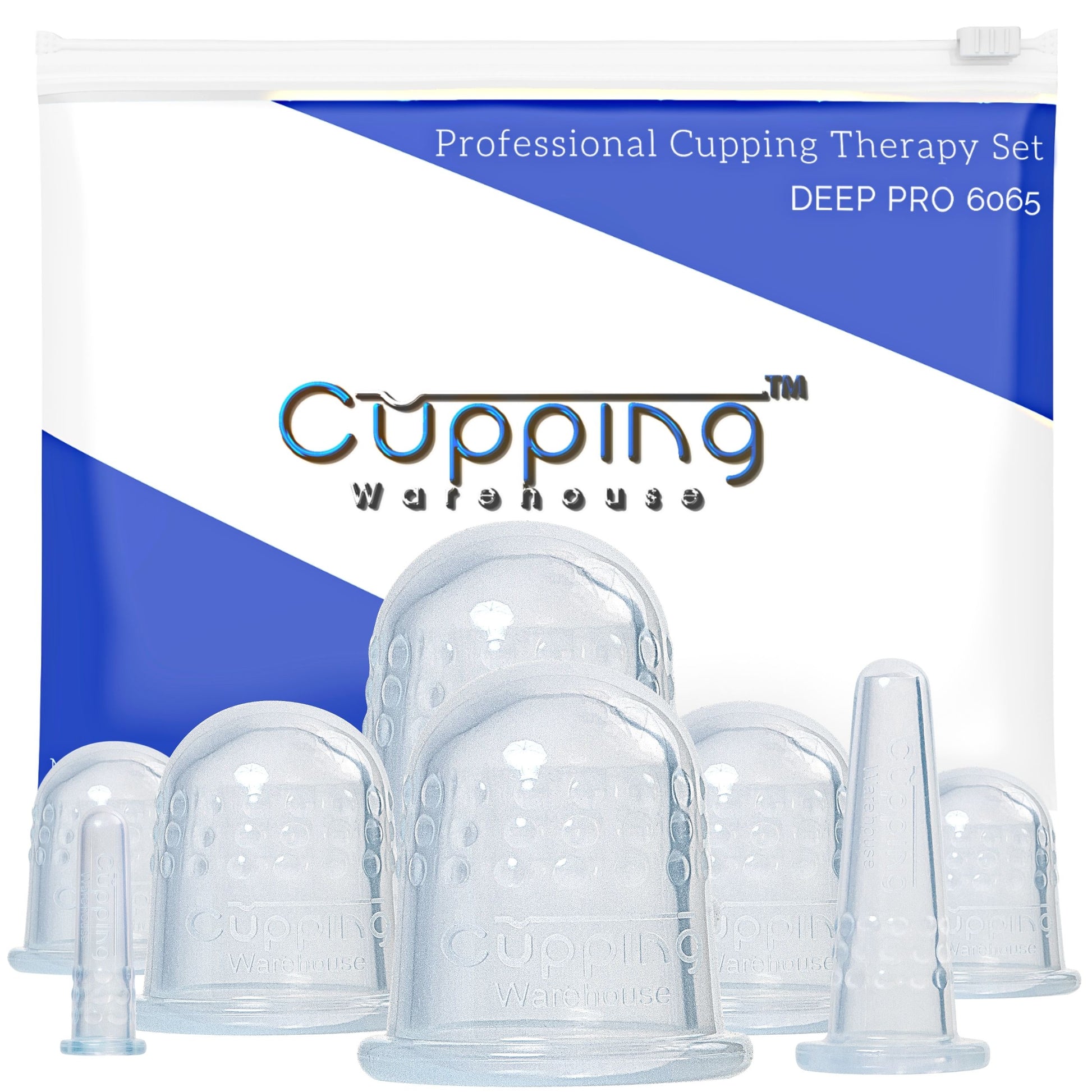 Facial Silicone Cupping Set for Deep Tissue Massage