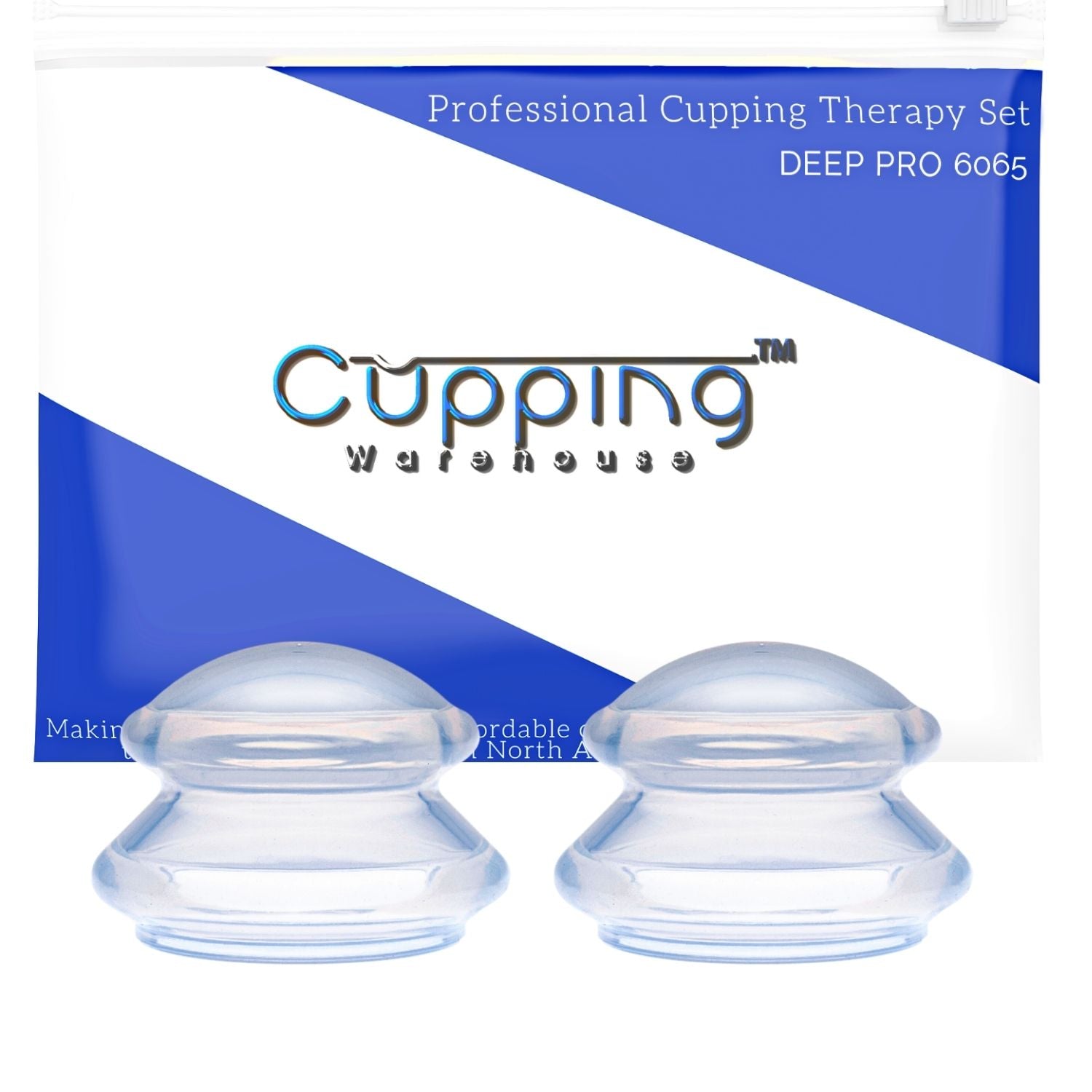 2 Large SUPREME DEEP PRO 6065 Cups- Professional  STURDY HARDER SILICONE