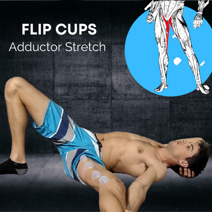 Flip Cups™ Pain Relief & Stretching Cupping Therapy Body Cups