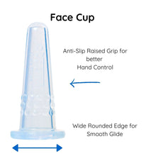 Load image into Gallery viewer, cupping, cupping therapy, face cup, therapy cups, sculpting, cupping in therapy, body shaping, cupped, cellulite, face toning, love cups, cupping benefits, massage cups, cupping massage, suction cups for therapy, cupping set
