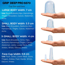 Load image into Gallery viewer, cupping, cupping therapy, face cup, therapy cups, sculpting, cupping in therapy, body shaping, cupped, cellulite, face toning, love cups, cupping benefits, massage cups, cupping massage, suction cups for therapy, cupping set
