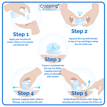 Load image into Gallery viewer, cupping, cupping therapy, face cup, therapy cups, sculpting, cupping in therapy, body shaping, cupped, cellulite, face toning, love cups, cupping benefits, massage cups, cupping massage, suction cups for therapy, cupping set
